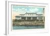 Indian Harbor Yacht Club, Greenwich, Connecticut-null-Framed Art Print