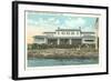 Indian Harbor Yacht Club, Greenwich, Connecticut-null-Framed Art Print