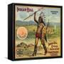 Indian Hill Brand - Pomona, California - Citrus Crate Label-Lantern Press-Framed Stretched Canvas