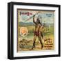 Indian Hill Brand - Pomona, California - Citrus Crate Label-Lantern Press-Framed Art Print