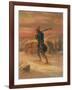 Indian Hunter in the Snow-Cornelius Krieghoff-Framed Giclee Print