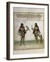 Indian Inhabitants, Watercolor Print, Newport, 1712-null-Framed Giclee Print