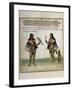 Indian Inhabitants, Watercolor Print, Newport, 1712-null-Framed Giclee Print