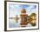 Indian Landmarks - Gadi Sagar Temple on Gadisar Lake - Jaisalmer, Rajasthan-pzAxe-Framed Photographic Print