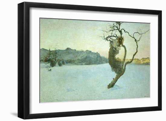 Indian legend.-Giovanni Segantini-Framed Giclee Print