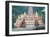 Indian Macaque Monkeys-asaf eliason-Framed Photographic Print