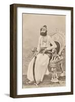 Indian Maharajah-null-Framed Art Print