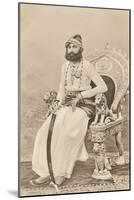 Indian Maharajah-null-Mounted Art Print