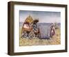 Indian Marriage Cart-Mortimer Menpes-Framed Art Print