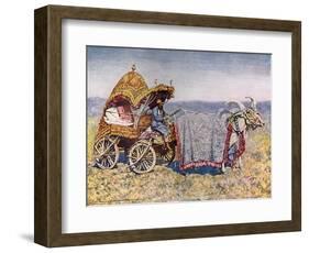 Indian Marriage Cart-Mortimer Menpes-Framed Art Print