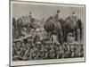 Indian Military Manoeuvres, a Field-Day at Secunderabad-null-Mounted Giclee Print