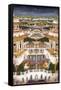 Indian Miniature Painting of a Lavish Palace Complex-null-Framed Stretched Canvas