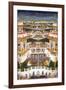 Indian Miniature Painting of a Lavish Palace Complex-null-Framed Giclee Print