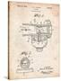 Indian Motorcycle Carburetor Patent-Cole Borders-Stretched Canvas