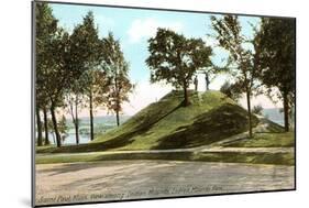 Indian Mounds, St. Paul, Minnesota-null-Mounted Art Print