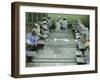 Indian Muslim Children Read the Holy Quran-null-Framed Photographic Print