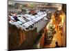 Indian Muslims Take Their Evening Prayers-null-Mounted Photographic Print