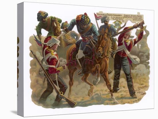 Indian Mutiny 1857-Harry Payne-Stretched Canvas