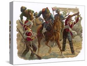 Indian Mutiny 1857-Harry Payne-Stretched Canvas