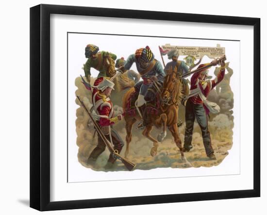 Indian Mutiny 1857-Harry Payne-Framed Art Print