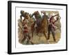 Indian Mutiny 1857-Harry Payne-Framed Art Print