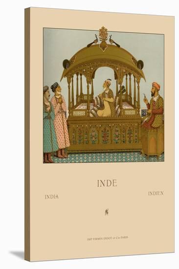 Indian Noblemen-Racinet-Stretched Canvas