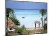 Indian Ocean from the Ras Nungwi Beach Hotel, Zanzibar, Tanzania, East Africa, Africa-D H Webster-Mounted Photographic Print
