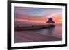 Indian Ocean Sunset Maldives-null-Framed Art Print