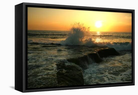 Indian Ocean-Friday-Framed Stretched Canvas