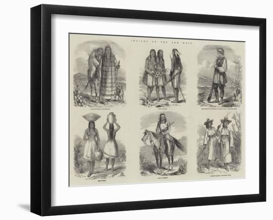 Indian of the Far West-null-Framed Giclee Print