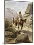 Indian on Horseback-Heinrich Hansen-Mounted Giclee Print