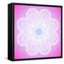 Indian Ornament, Mandala in Pink-art_of_sun-Framed Stretched Canvas