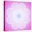 Indian Ornament, Mandala in Pink-art_of_sun-Stretched Canvas