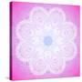 Indian Ornament, Mandala in Pink-art_of_sun-Stretched Canvas