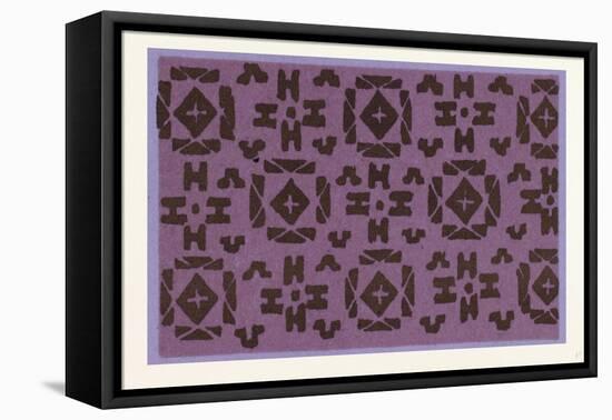 Indian Ornament-null-Framed Stretched Canvas