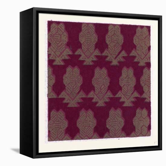 Indian Ornament-null-Framed Stretched Canvas