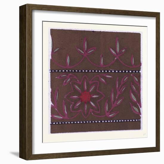 Indian Ornament-null-Framed Giclee Print