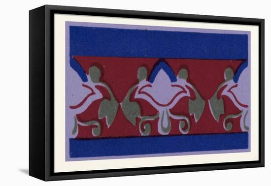 Indian Ornament-null-Framed Stretched Canvas