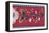 Indian Ornament-null-Framed Stretched Canvas