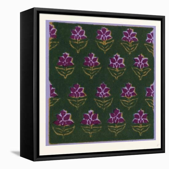 Indian Ornament-null-Framed Stretched Canvas