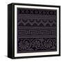 Indian Ornament-null-Framed Stretched Canvas