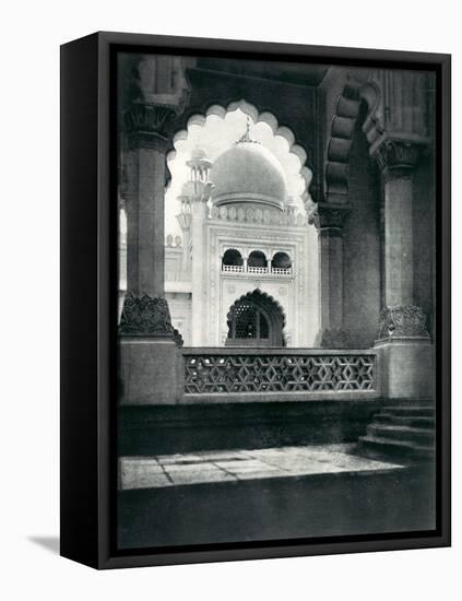 Indian Pavilion at the Great Wembley Exhibition of 1924-null-Framed Stretched Canvas