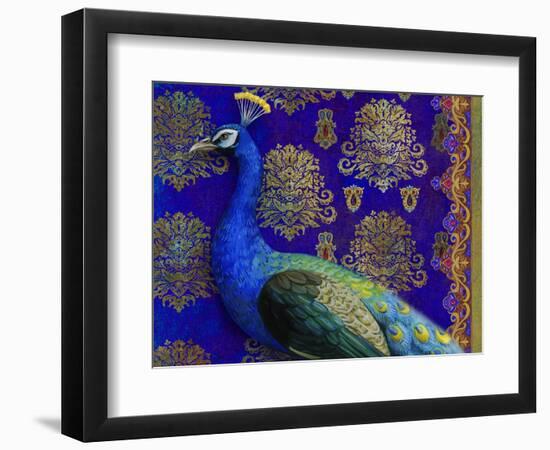 Indian Peacock-Maria Rytova-Framed Giclee Print