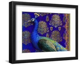 Indian Peacock-Maria Rytova-Framed Giclee Print