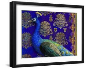 Indian Peacock-Maria Rytova-Framed Giclee Print