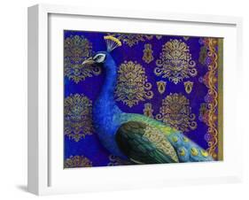 Indian Peacock-Maria Rytova-Framed Giclee Print