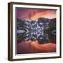 Indian Peaks Reflection-Darren White Photography-Framed Photographic Print