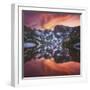 Indian Peaks Reflection-Darren White Photography-Framed Photographic Print