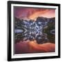 Indian Peaks Reflection-Darren White Photography-Framed Photographic Print