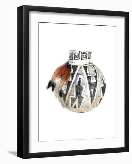 Indian Pottery-Avery Tillmon-Framed Art Print